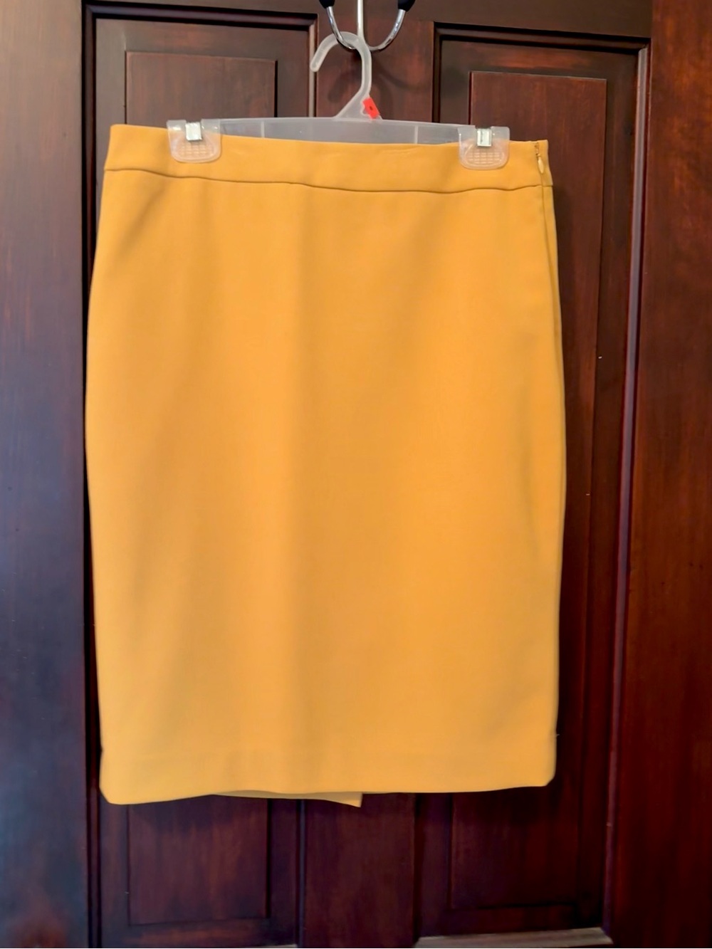 The Limited Mustard Pencil Skirt - Tailored Office Staple